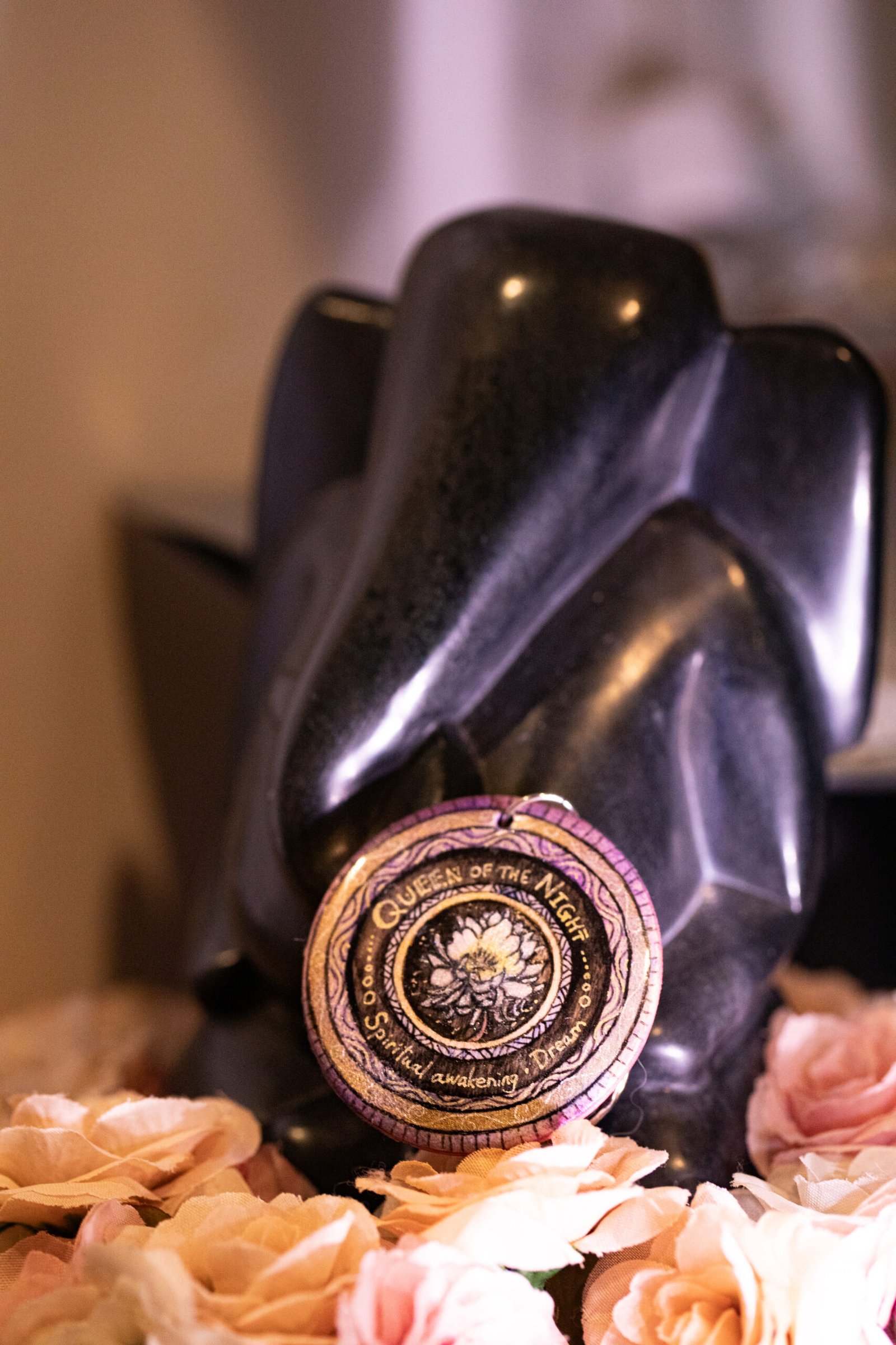 Handmade Flower Mandala Charm : "Queen of the Night" - Image 3